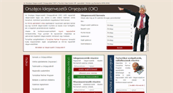 Desktop Screenshot of idegenvezeto.org